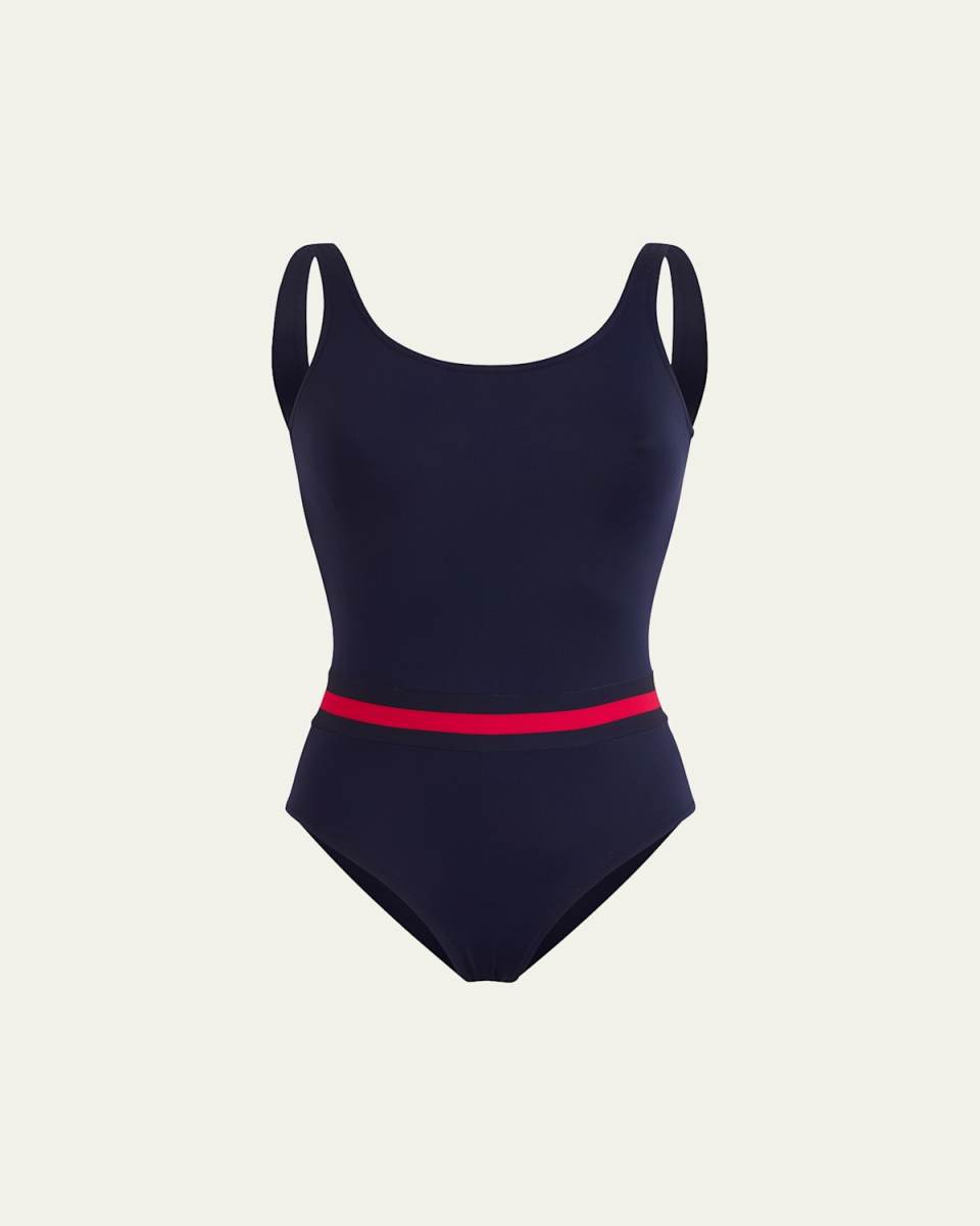 Horizon Stripes One-Piece Swimsuit